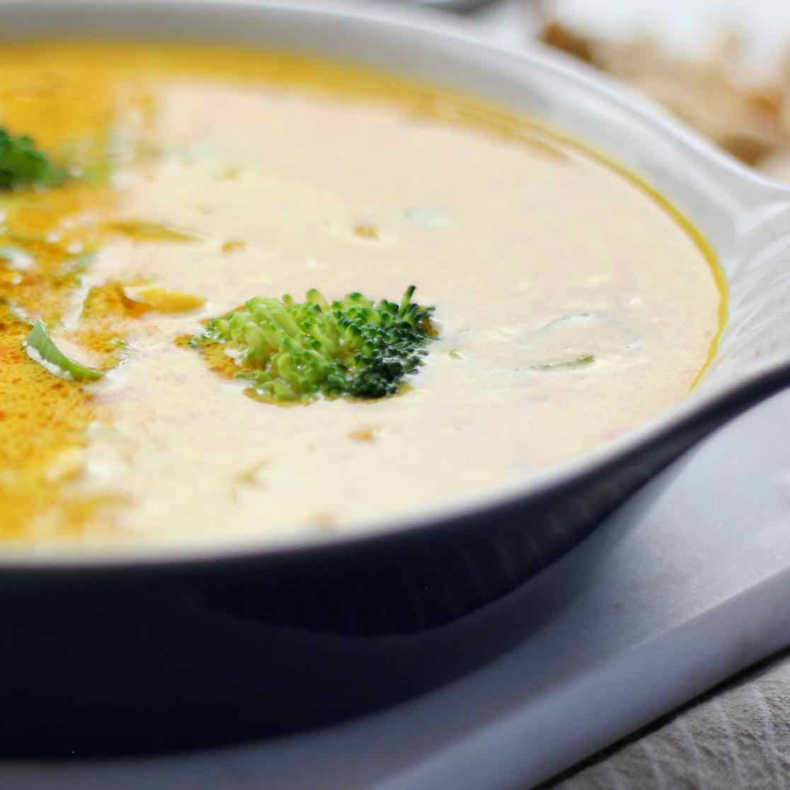 Vegansk gul curry