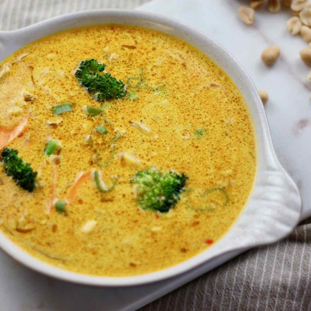 Vegansk gul curry